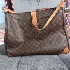 Louis Vuitton Monogram Sac Promenade Jumbo Shoulder Tote Bag